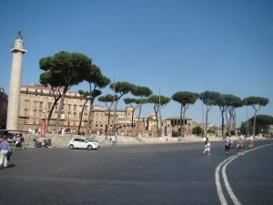 Холм Квиринал, самый высокий из семи холмов Рима